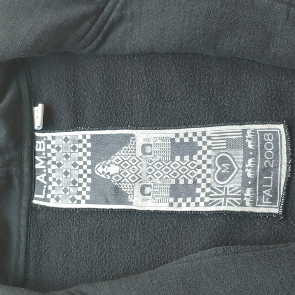 Vintage L.A.M.B. Around The World Sweatshirt Hoodie GUC size Medium - Picture 8 of 12